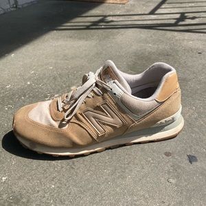 New Balance 574 (Men’s Size 10.5, Tan)